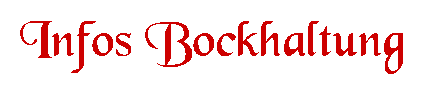 Infos Bockhaltung